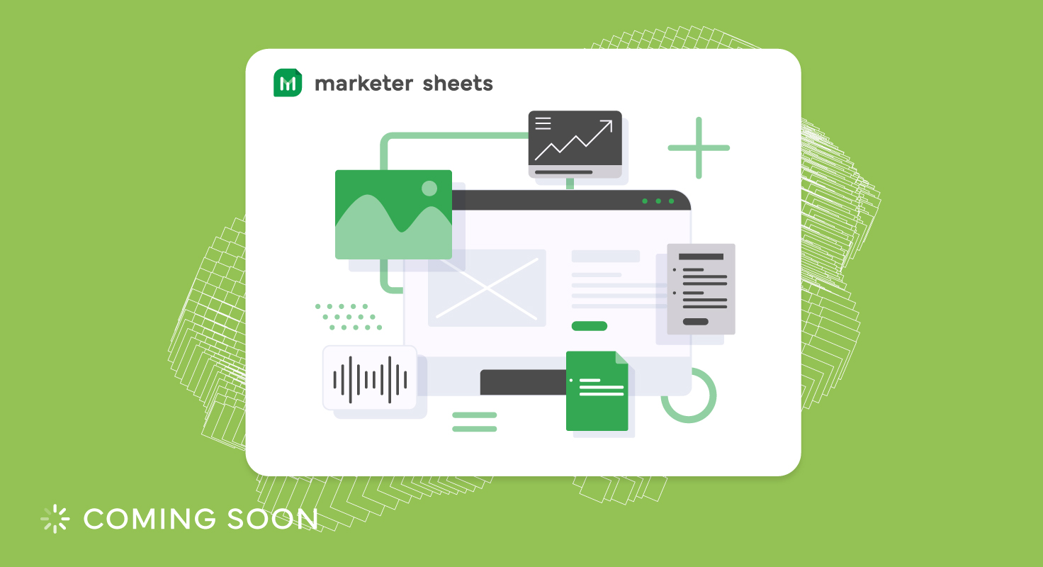 Marketer Sheets